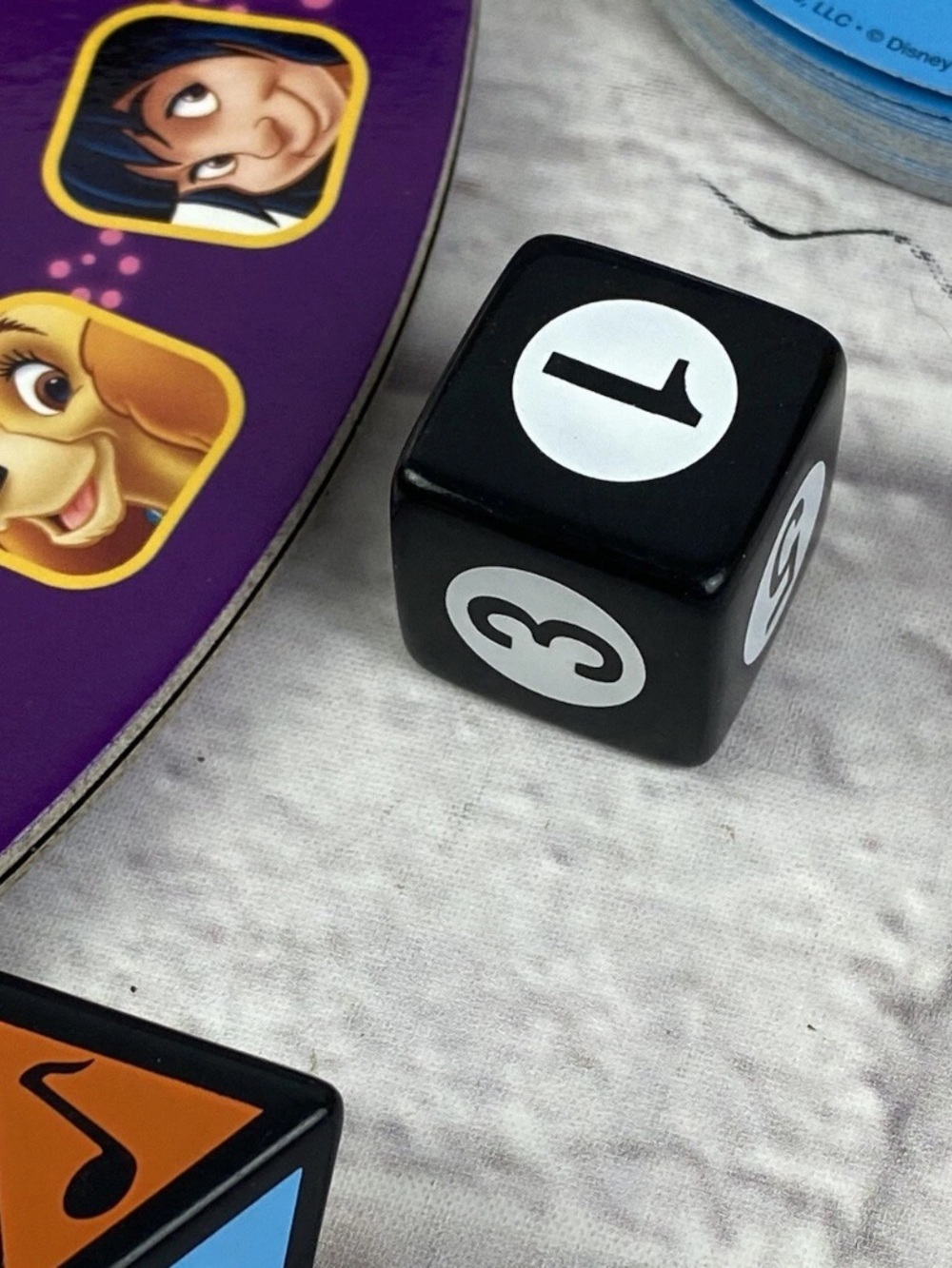 Disney Spin It? DVD Game — Purple and Yellow Box with Colorful Character Art - Picture 8 of 9
